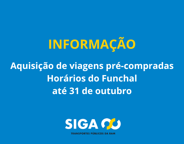 Prorrogamento do prazo de aquisição de viagens pré-compradas